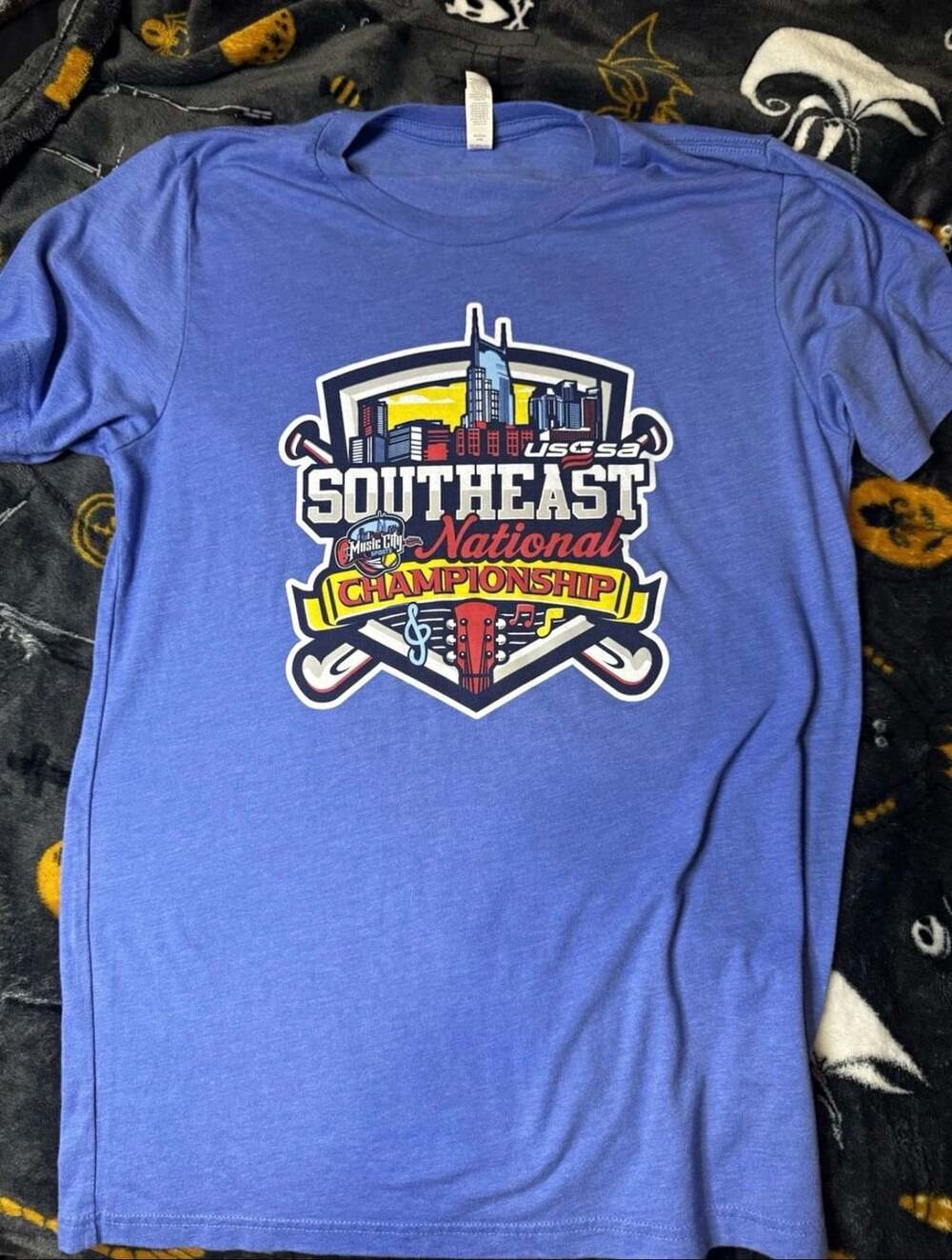 USSSA SE National Championship July 2024 Hendersonville TN Blue T-Shirt Medium